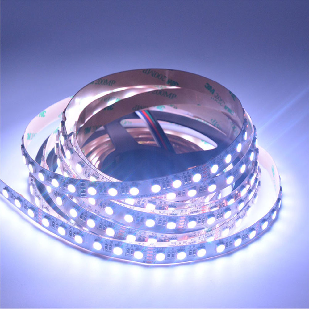 Color Change RGBW LED Strip 96LEDs m 12V 24V 2700 3000K 4000K 6000K White Light